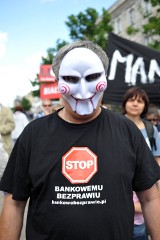 Protest Frankowiczów, Warszawa. "Stop bankowemu bezprawiu!" [ZDJĘCIA]