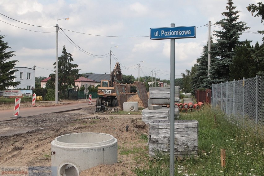 Remont ulic Grodzkiej i Witoszyńskiej we Włocławku....