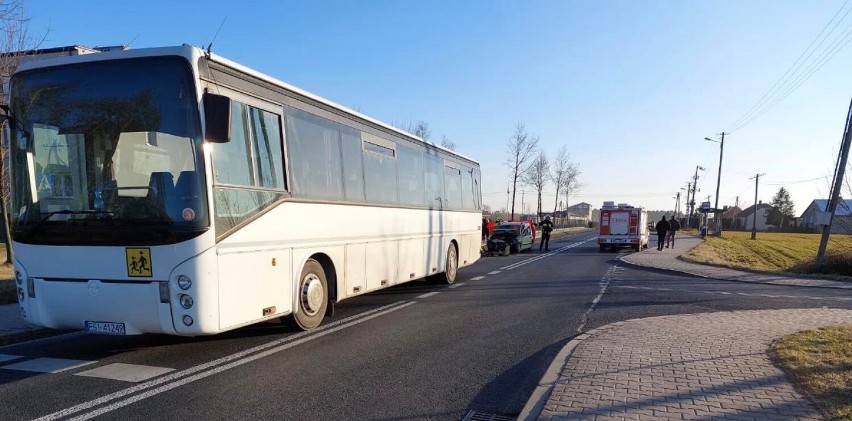 Śmiertelny wypadek w Romanowie z udziałem autobusu szkolnego