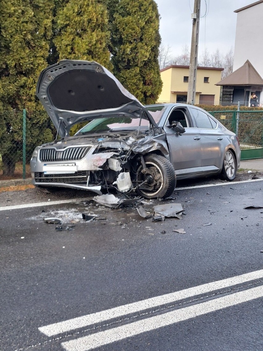 Wypadek w Borku Szlacheckim, 13.02.2023