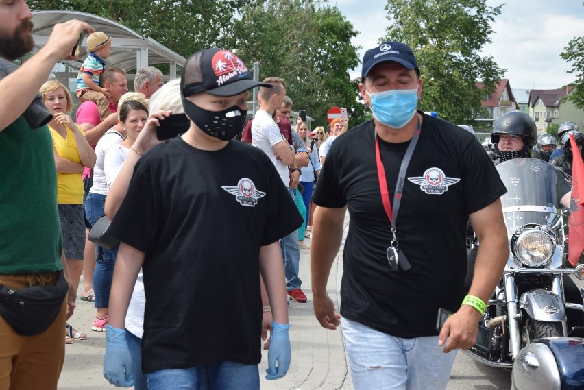 Motocykliści i Radek Liszewski z Weekendu pomogli choremu Stasiowi z Sejn. Zbierali pieniądze na leczenie [Zdjęcia, video]