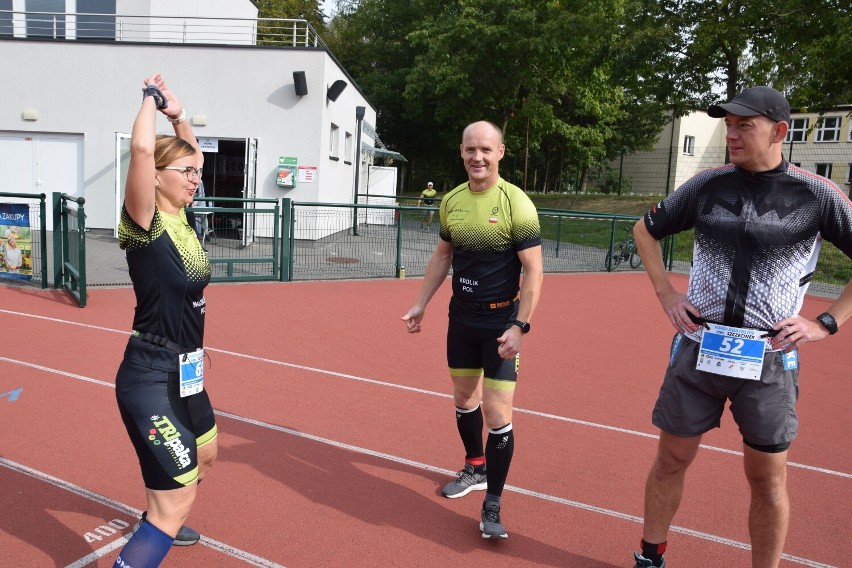 Duatlon w Szczecinku. Silnie obsadzona impreza sportowa [zdjęcia]