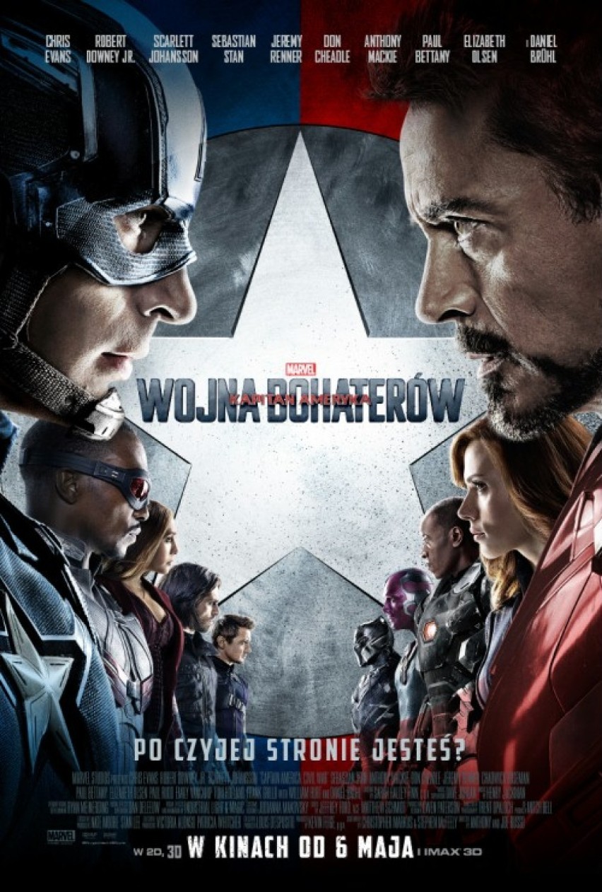 Kapitan Ameryka: Wojna bohaterów
USA/akcja, sci-fiction/146...