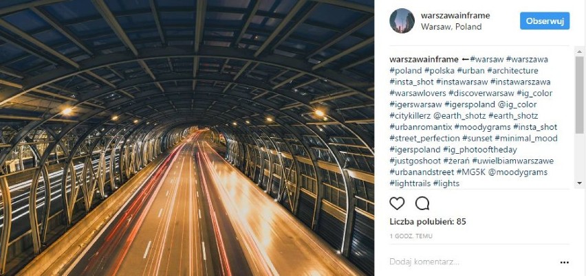 Najpiękniejsze zdjęcia Warszawy na Instagramie [TOP 10]