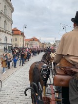 Kaliski projektant przejechał podczas Święta Niepodległości w Warszawie powozem księcia Sanguszki ZDJĘCIA