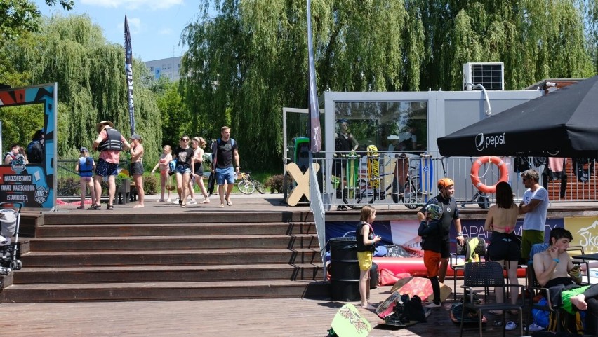 Zakaz kąpieli na kąpielisku Stawiki w Sosnowcu