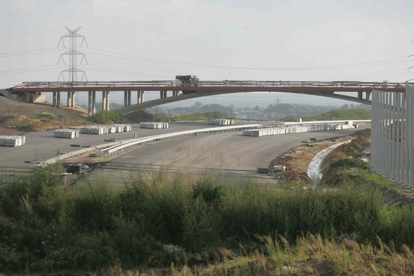 Budowa autostrady A1 w Wieszowie i Czekanowie [ZDJĘCIA]. Zobacz jak wygląda budowa węzła