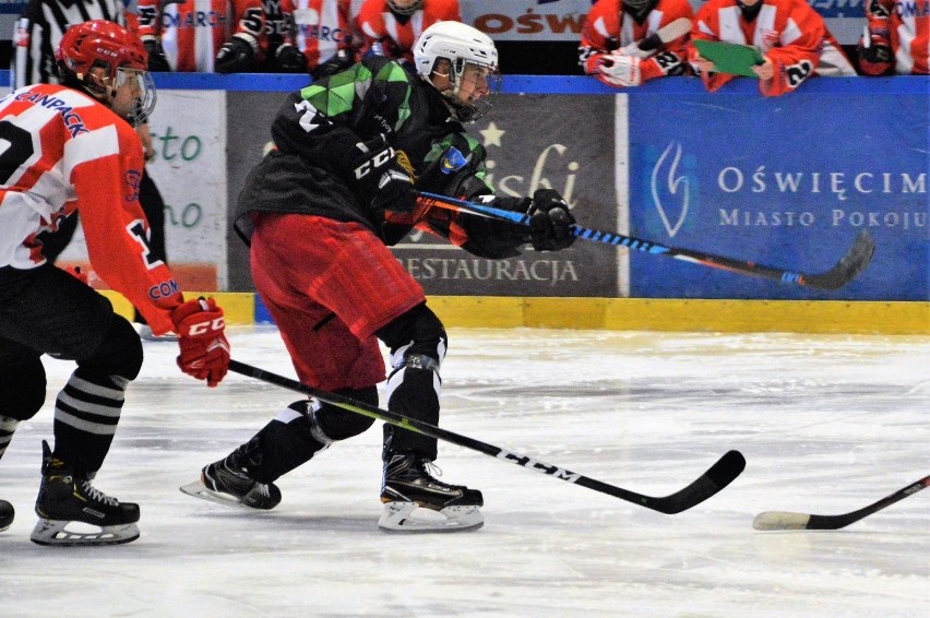 Hokej, OOM. MKS Cracovia po zaciętym boju przegrała z MOSM Tychy [ZDJĘCIA]