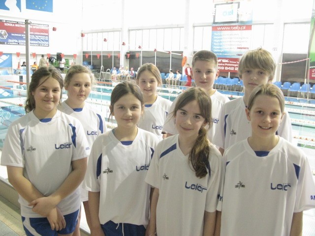 Najmłodsi pływacy MAL WOPR Malbork wzięli udział w pierwszej rundzie ligi wojewódzkiej