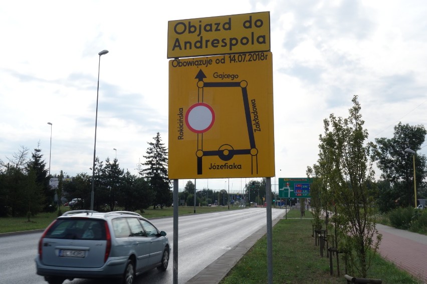 Kolejne remonty dróg w Łodzi. Od niedzieli zamknięty fragment Rokicińskiej 