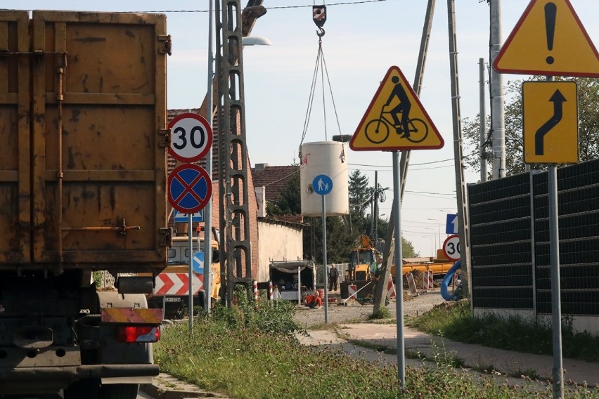 Remont ulicy Szczytnickiej w Legnicy, drugi etap.