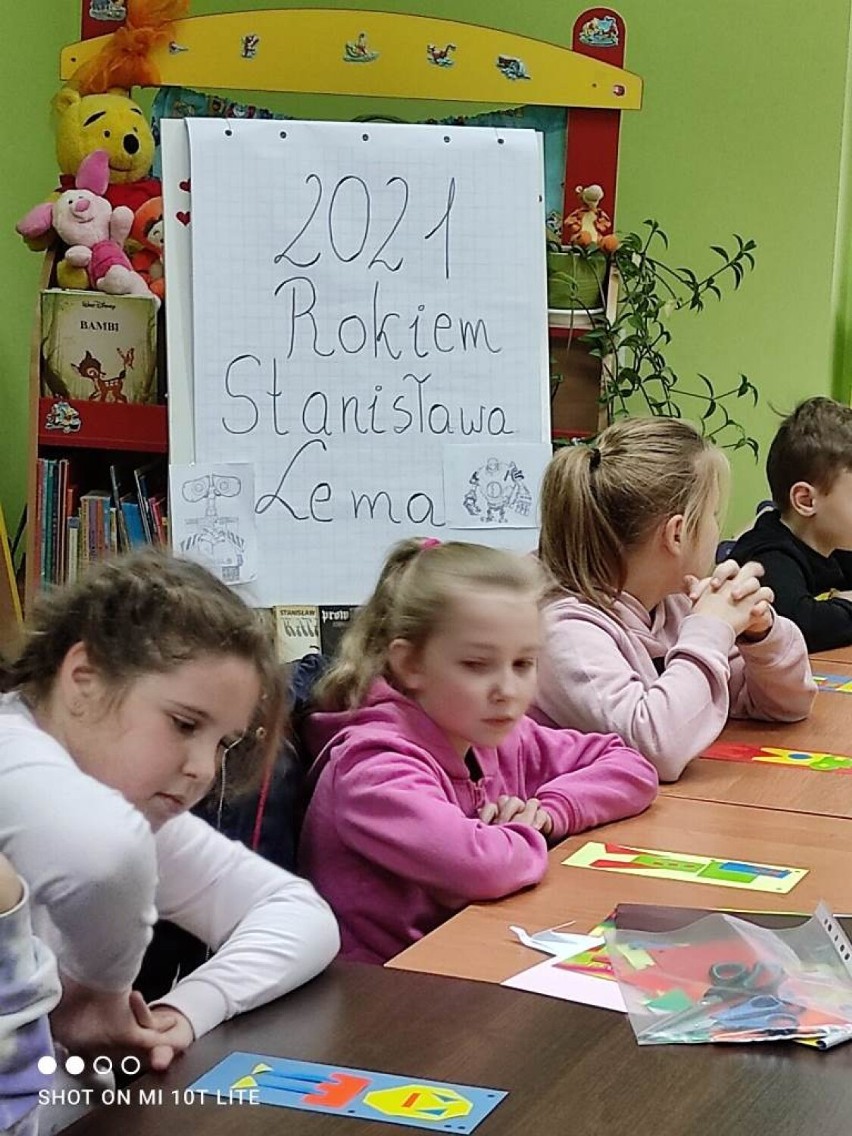 Lekcja biblioteczna z Patronem Roku 2021 – Stanisławem...
