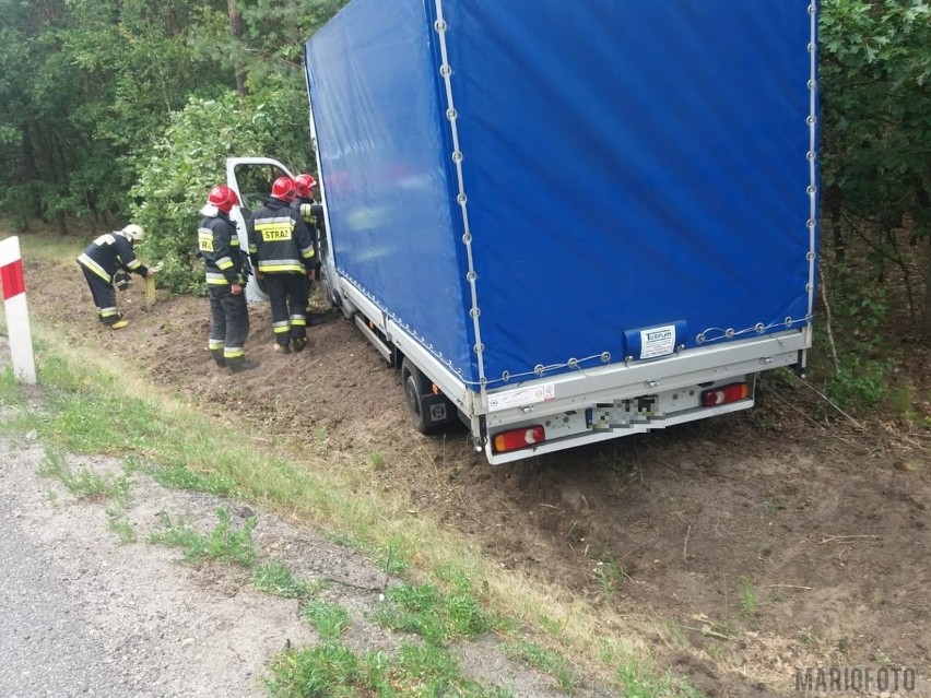 Do zdarzenia doszło w poniedziałek po południu na drodze...