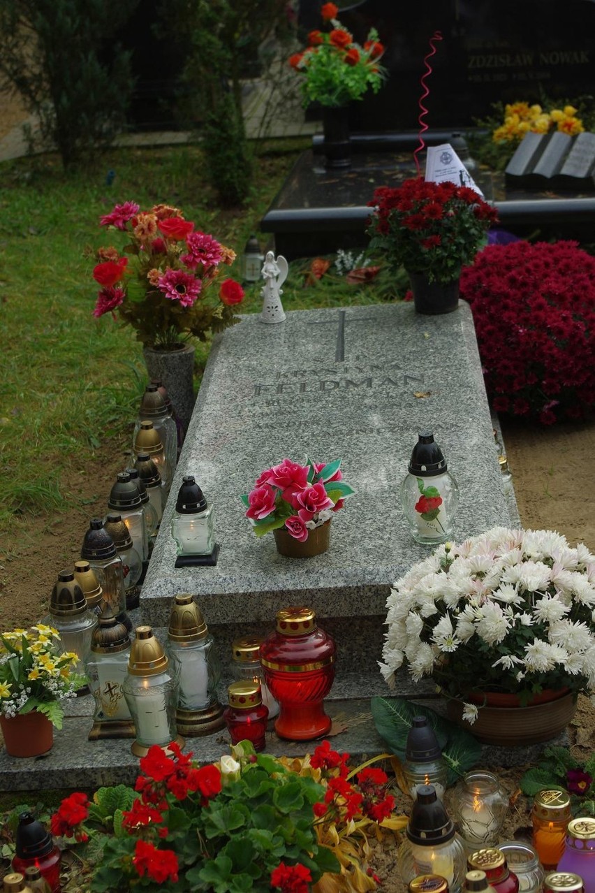 Cmentarz Miłostowo. Pielgrzymki do grobu Krystyny Feldman