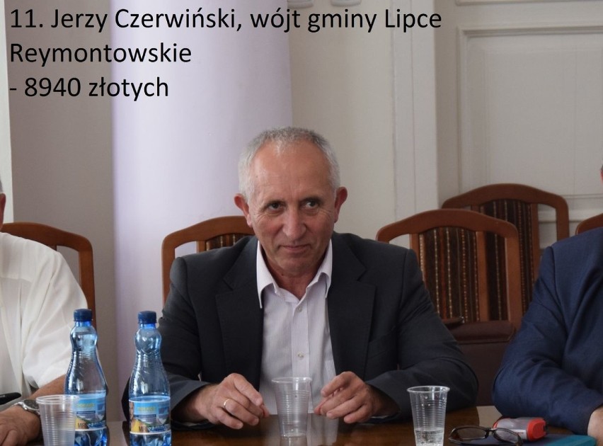 miejsce 11.
Jerzy Czerwiński, wójt gminy Lipce...