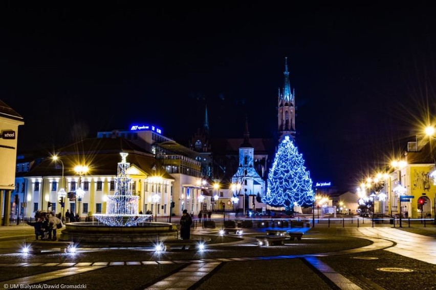 Białystok jest już gotowy na święta Bożego Narodzenia. W...