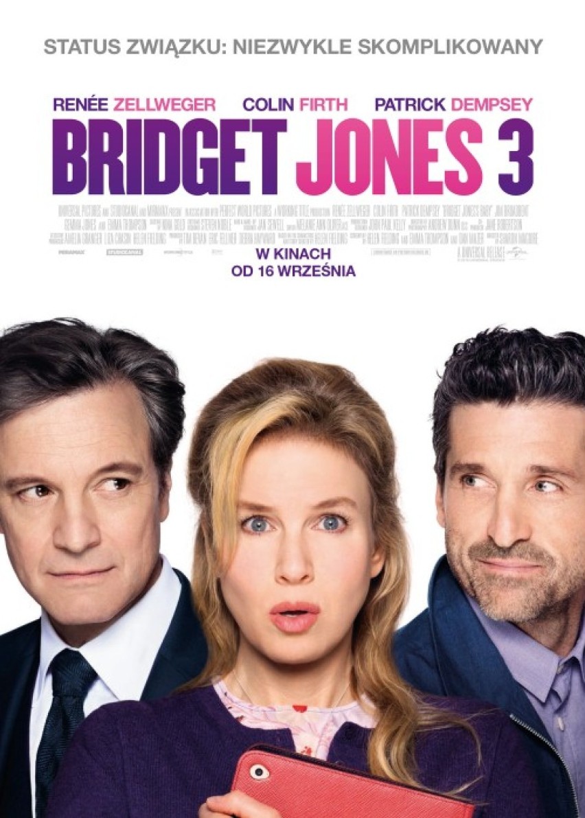 Bridget Jones 3 na ekranach od piątku, 16 września