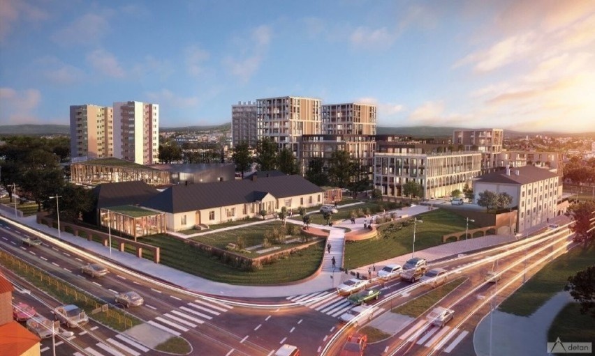 Miasto Kielce wydało decyzję o warunkach zabudowy Wzgórza Karsha. Wprowadzono niewielkie modyfikacje do koncepcji z 2019 roku. Zobaczcie