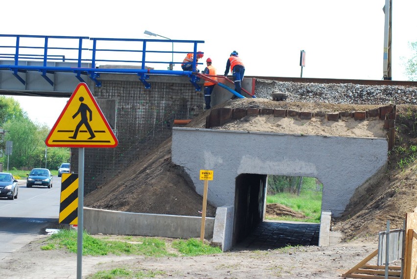 Jarocin: Trwa remont wiaduktu kolejowego na ul. Wrocławskiej [ZDJĘCIA] [FILM]