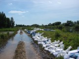 Powódź w Starokrzepicach. Walka z żywiołem wygrana [NOWE ZDJĘCIA]