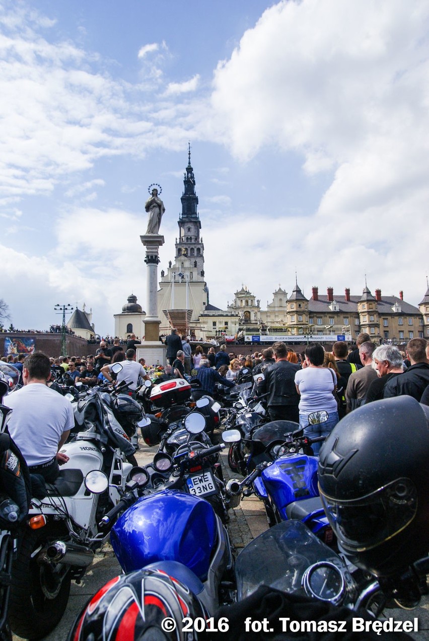 Tysiące motocyklistów na Jasnej Górze - 13. Zlot Gwiaździsty