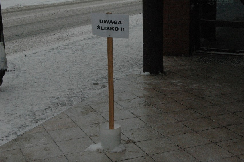 Atak zimy w Starogardzie - zdjęcia