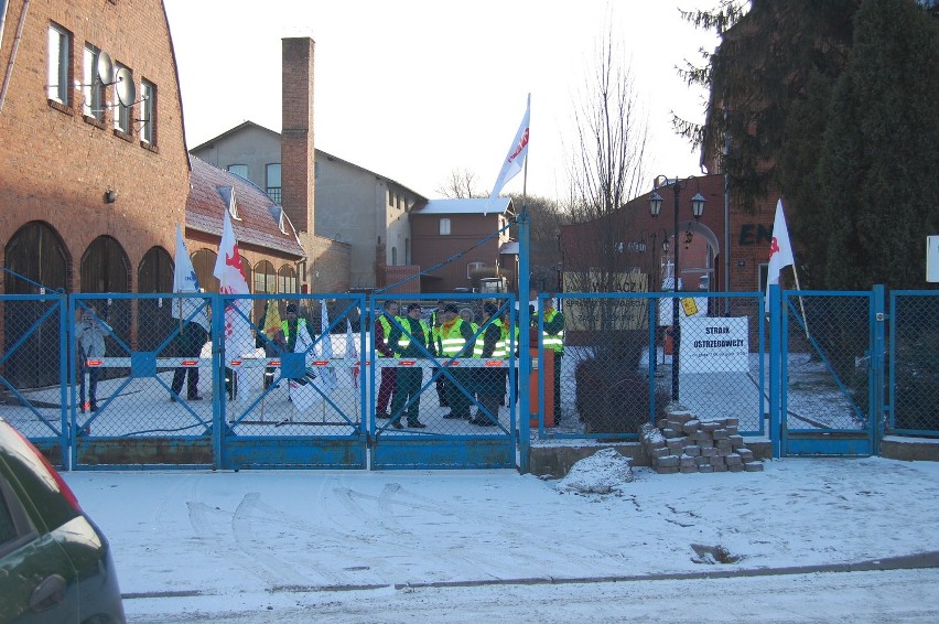 Kwidzyn. Strajk pracowników kwidzyńskiej Energi
