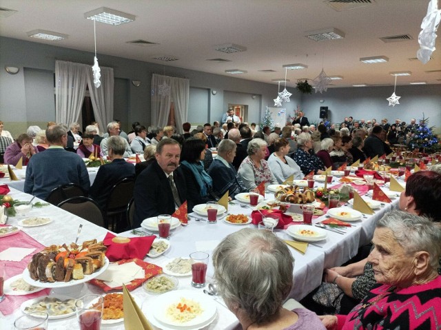 Wigilia organizowana jest dla osób samotnych z terenu