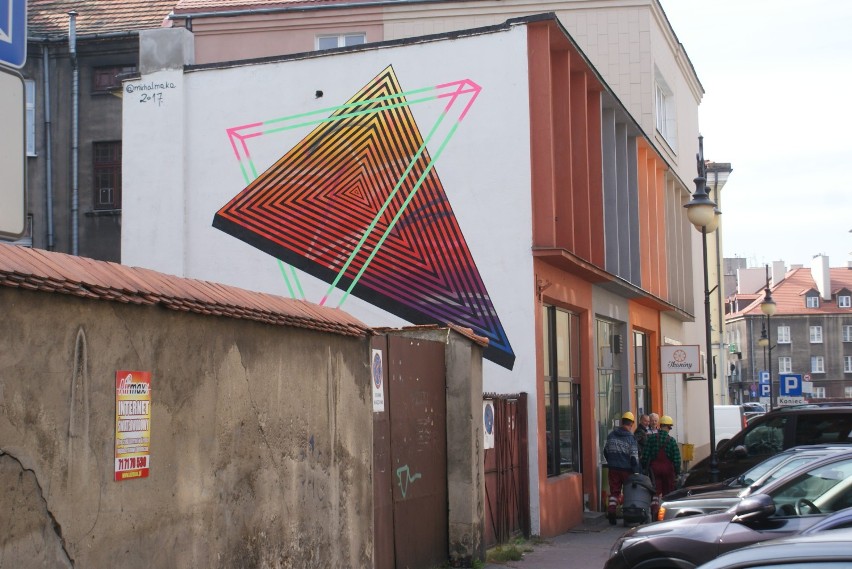 Graffiti powstało na ulicy Grodzkiej w Kaliszu