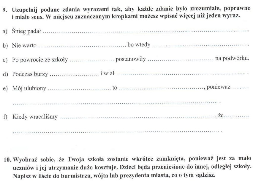 Język polski - zestaw I, strona 4