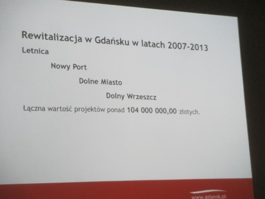 Rewitalizacja Gdańska. Wybrano 9 obszarów najbardziej zdegradowanych