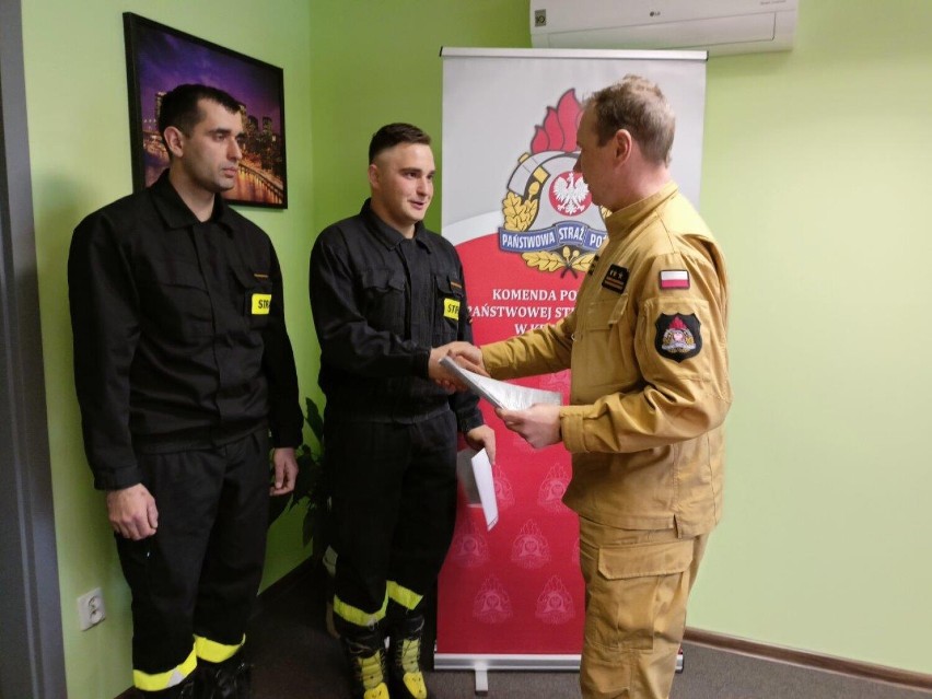 Krotoszyńscy strażacy zawodowi otrzymali awanse [ZDJĘCIA]