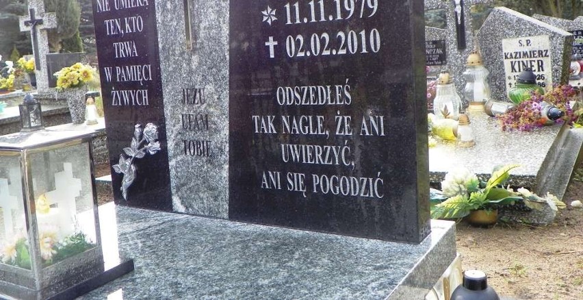 Cmentarz w Pile przed 1 listopada