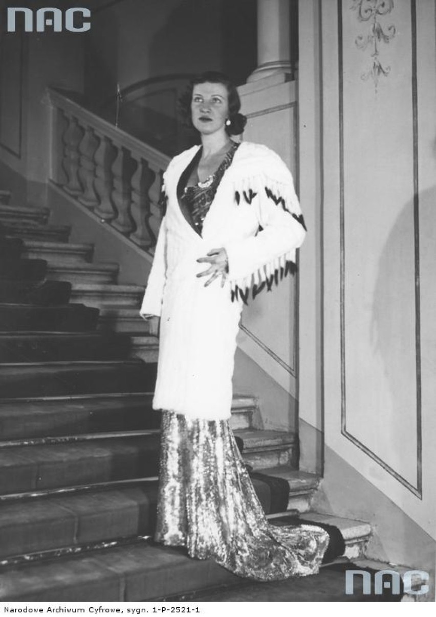 Bal mody w Hotelu Europejskim w Warszawie / 1935