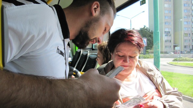 Zawodnicy GKS Tychy jako kontrolerzy biletów