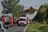 Poważny wypadek pod Kostrzynem nad Odrą na drodze krajowej nr 31. Kilka osób zabrano do szpitala