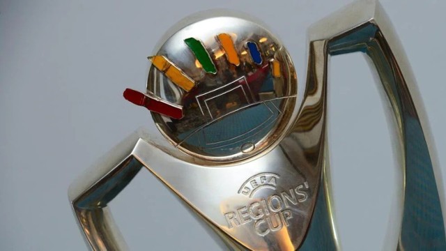 The UEFA Regions' Cup trophy