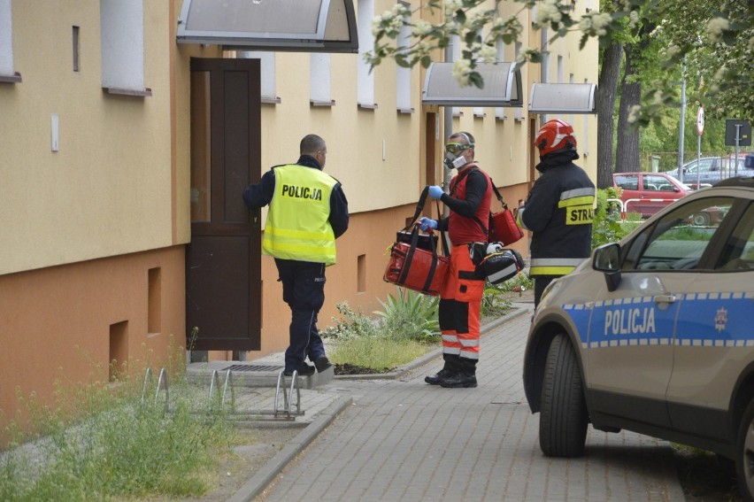 Głogów: Policja, straż pożarna i karetka przyjechały na sygnale na ul. Matejki. Co tam się stało?