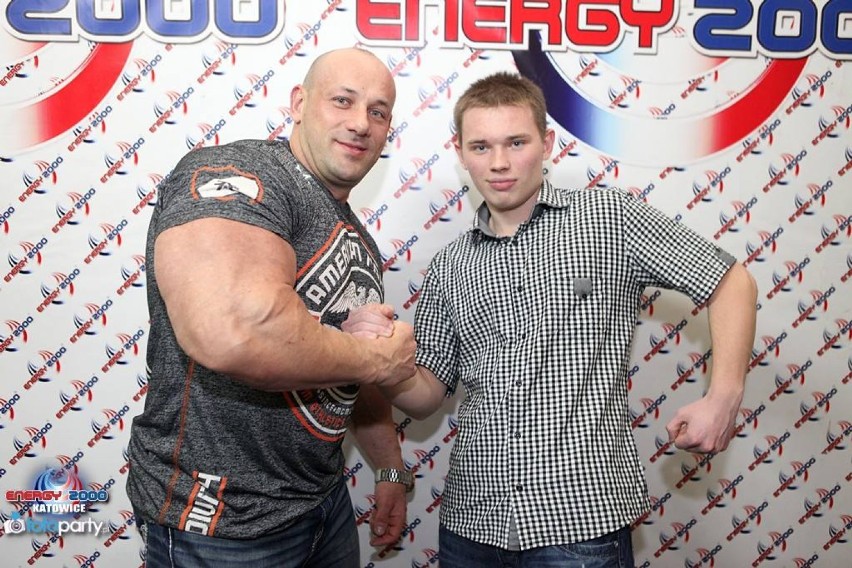 Hardkorowy Koksu Robert Burneika w katowickim klubie Energy 2000 [ZDJĘCIA]