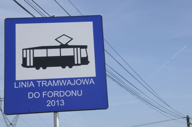 Linia tramwajowa do Fordonu 2013.