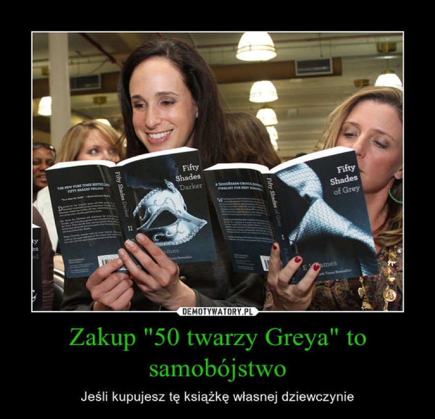 50 twarzy Greya. Internauci śmieją się z filmu [MEMY]