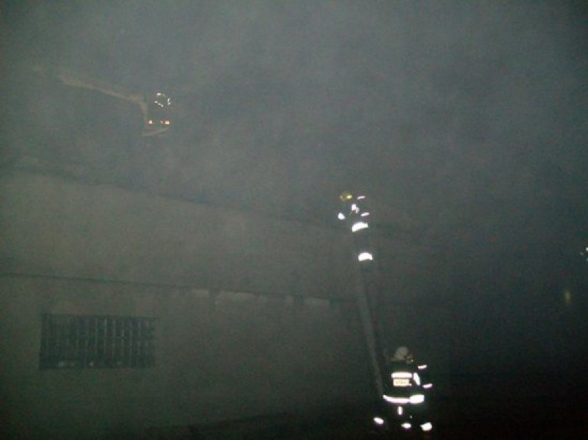 Pożar w miejscowości Myszakówek