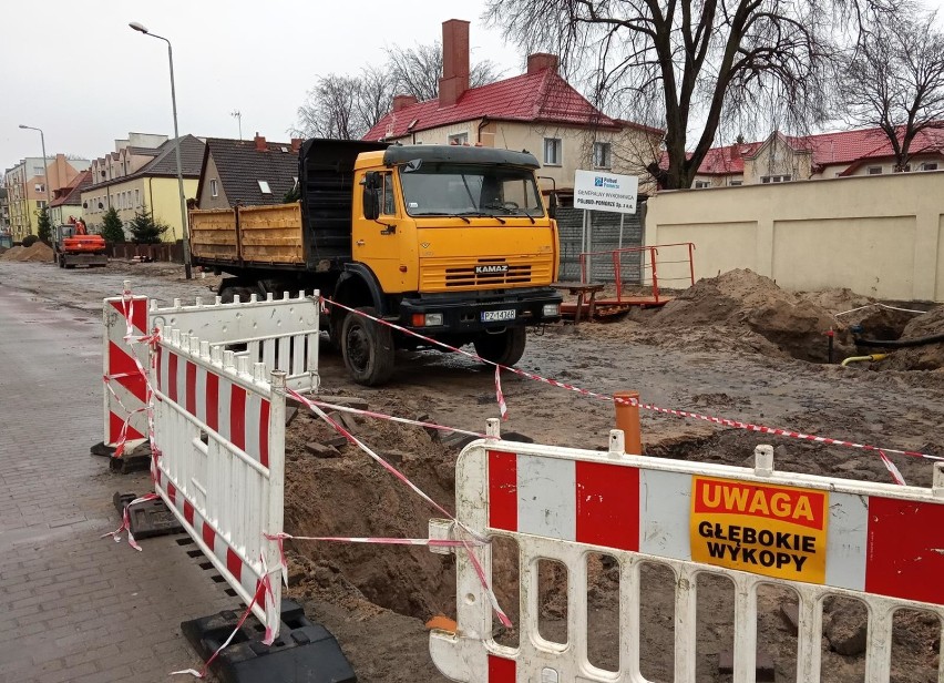 Trwa remont ul. Darłowskiej. Wiąże się to z wieloma...