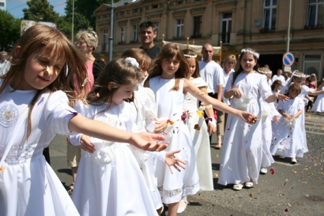 procesje bożego ciała w Łodzi