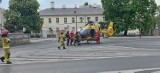 Kalisz: Śmigłowiec Lotniczego Pogotowia Ratunkowego lądował w centrum miasta. ZDJĘCIA, WIDEO