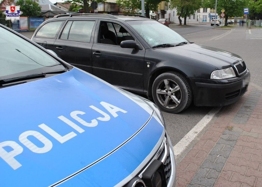 Pijany 27-latek rzucił butelką w auto, a potem prętem wybił w nim szyby