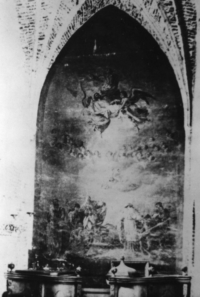 Zdj. 3. Baptysterium z barokowym freskiem „Chrzest Pomorza”.