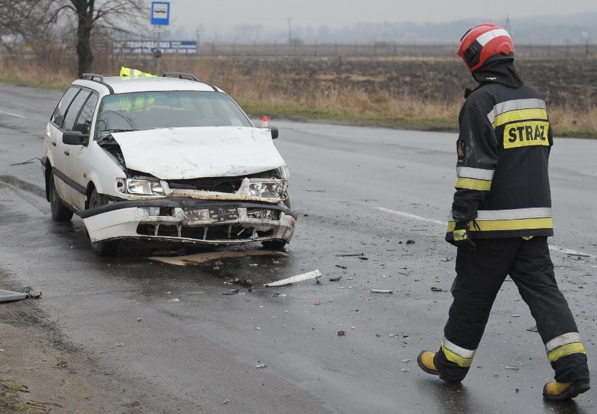 Wypadek na ulicy w Lwowskiej w Przemyślu