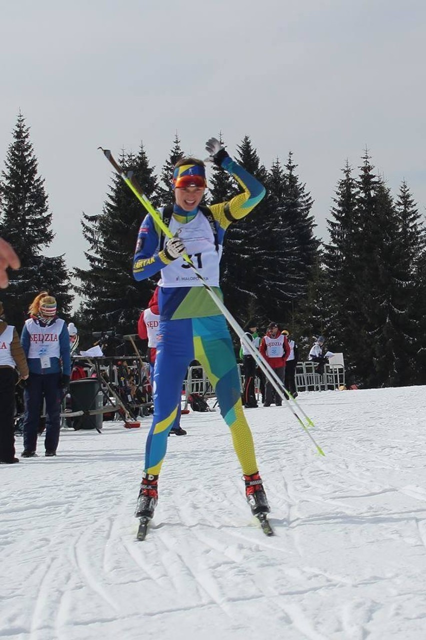 Biathloniści UKN Melafir w trzech biegach zajęli wszytkie stopnie na podium