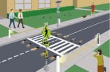 Inteligentne przejścia dla pieszych powstaną także na powiatowych drogach